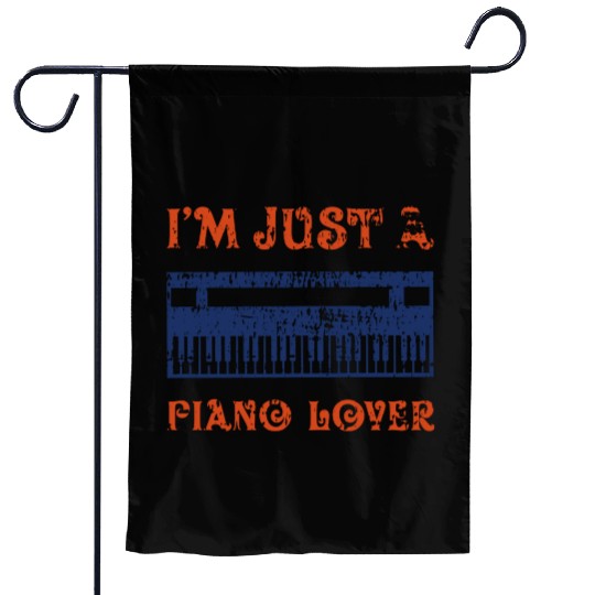 Piano Lover Garden Flags