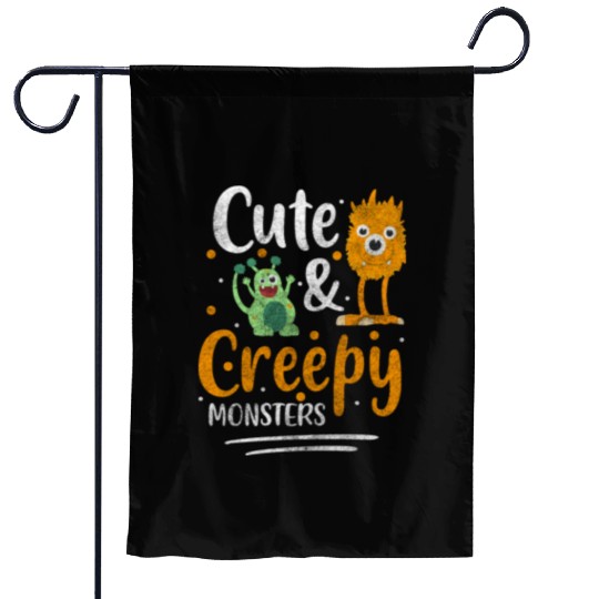Monster Fright Children Monster Hunter Garden Flags