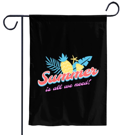 Summer is all we need tumblr Garden Flags