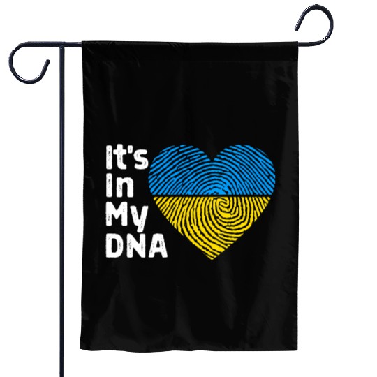 It'S In My Dna Ukraine I Stand With Ukraine Garden Flags