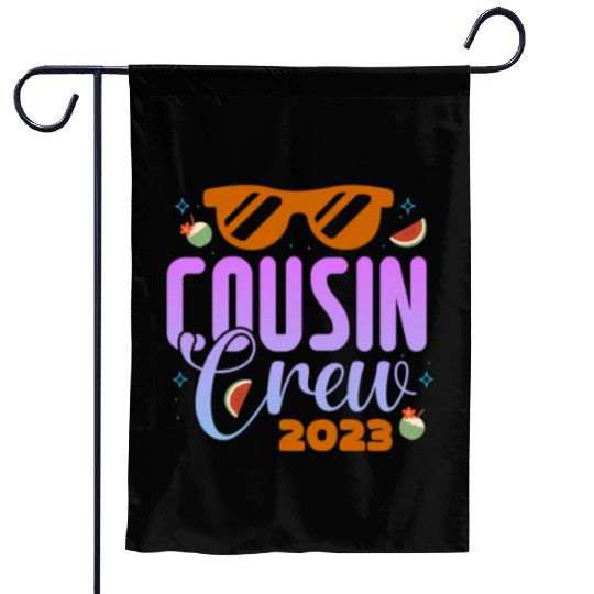Cousin Crew 2023 Garden Flags
