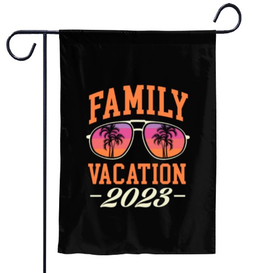 Family Vacation 2023 Garden Flags
