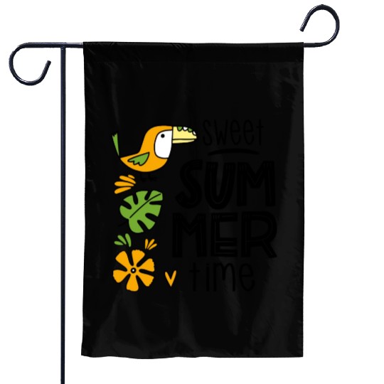 Sweet Summer Time Garden Flags