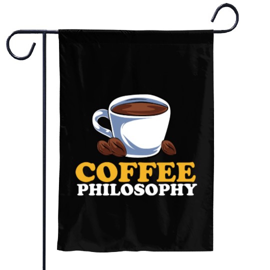Coffee Philosophy Teacher Poetry Science Coffee Garden Flags