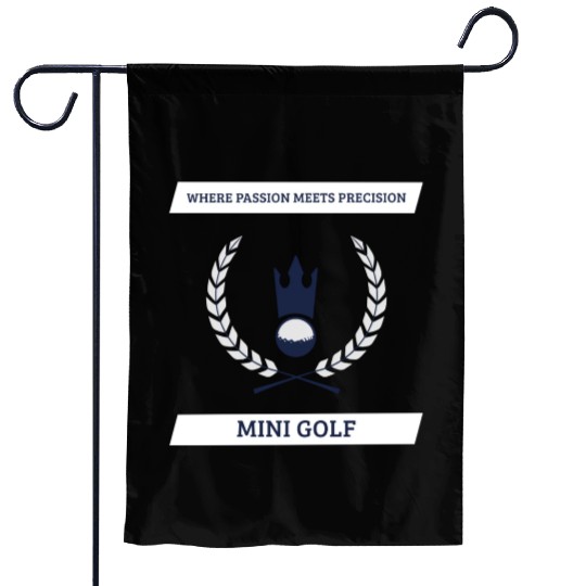 Mini Golf | Miniature Golf | Mini Golfer Garden Flags