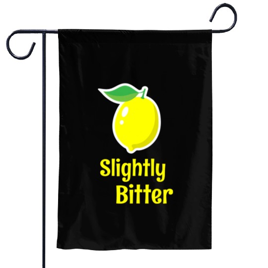 Slightly Bitter Lemon Fruit Garden Flags
