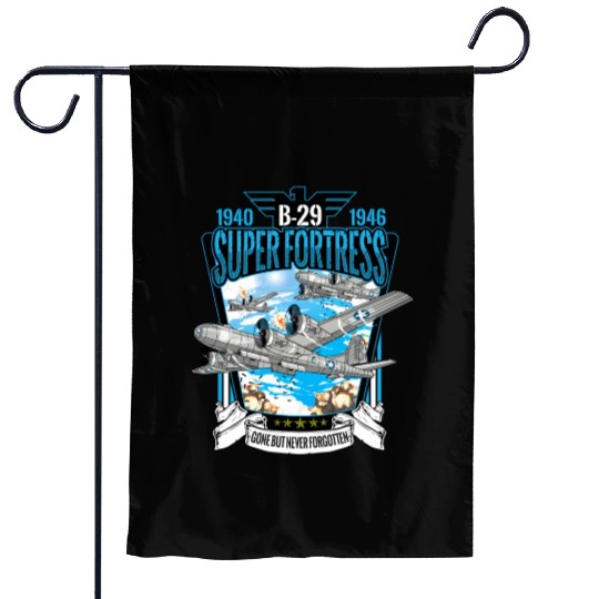 World War 2 Aircraft Wwii B-29 Superfortress Bombe Garden Flags