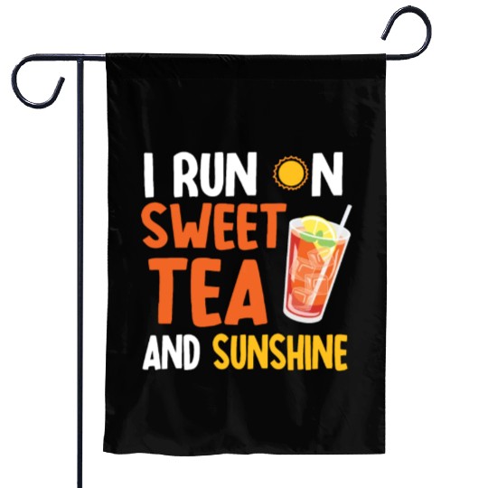 Sweet Tea And Sunshine Garden Flags