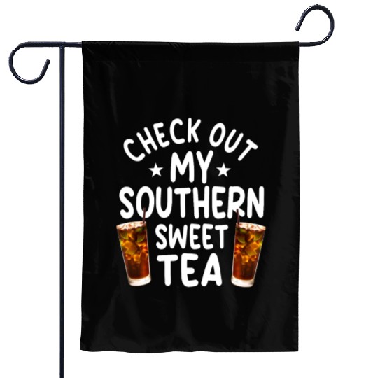 Southern Sweet Tea Outfit Garden Flags