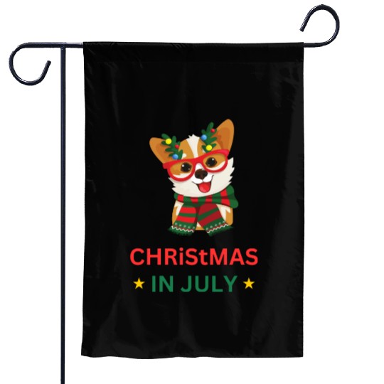 Christmas In July Garden Flags