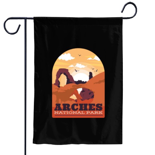 Arches National Park Garden Flags