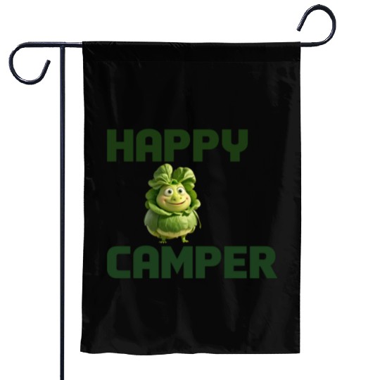 happy camper Garden Flags