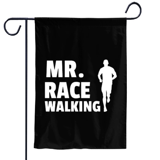 MR. race walking, Race walking Garden Flags