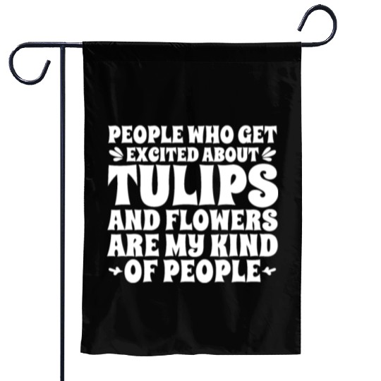 Tulip Gardening Tulips Garden Flags