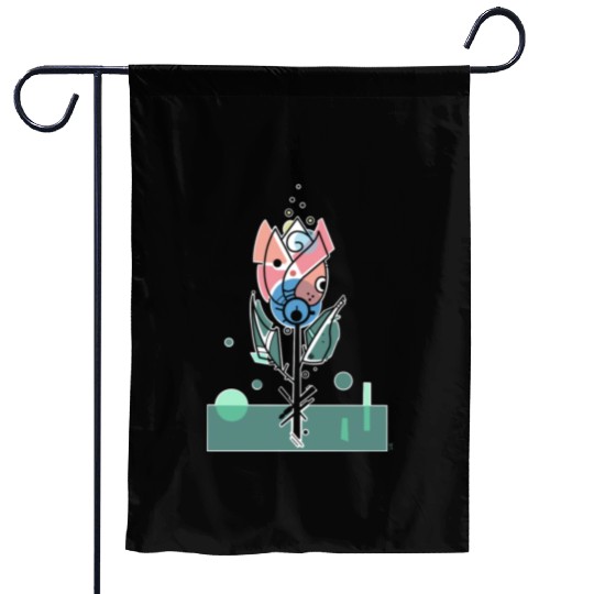 Retro Tulip Flower Garden Flags