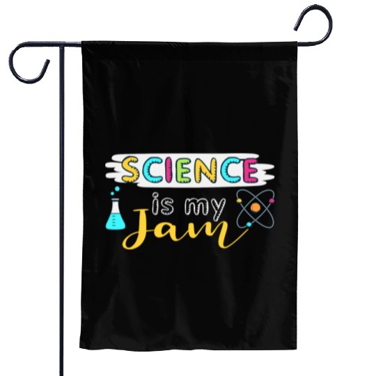 Science Is My Jam Science Teacher Garden Flags