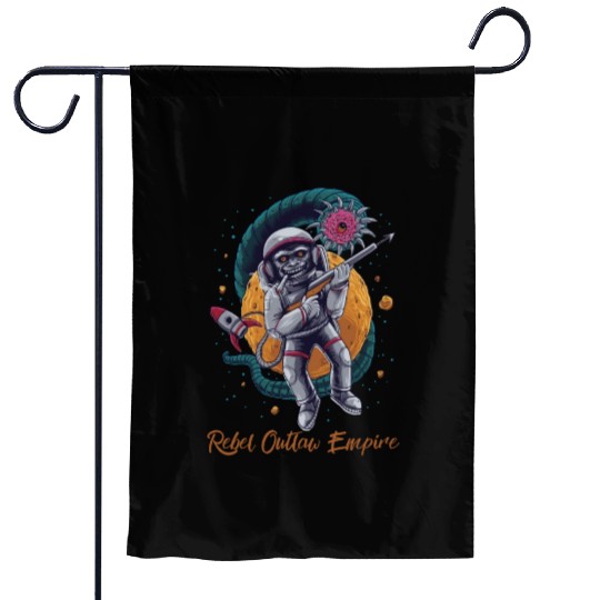 Rebel Outlaw Empire - Rebel Monkey Garden Flags