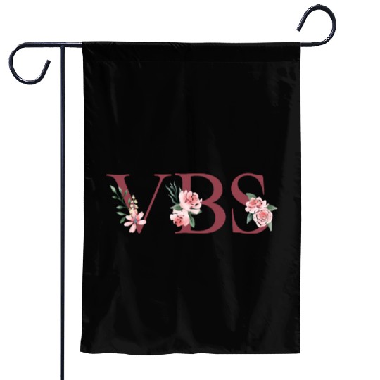 VBS Crew Teacher Student Summer Camp Vacation Garden Flags