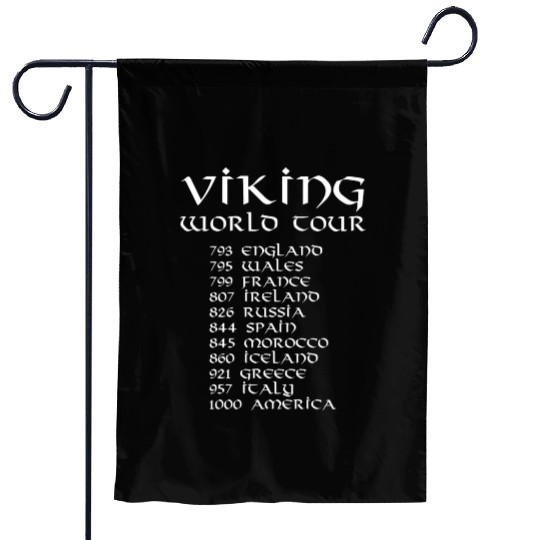 Viking World Tour Garden Flags