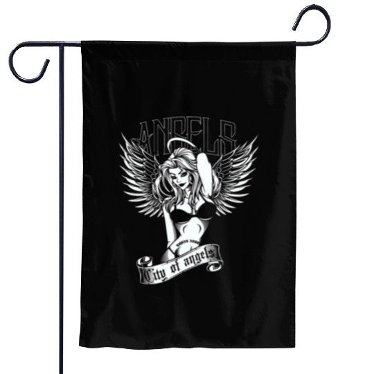 Angels - City of Angels collection Garden Flags