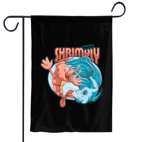 shrimp and catfish Garden Flags