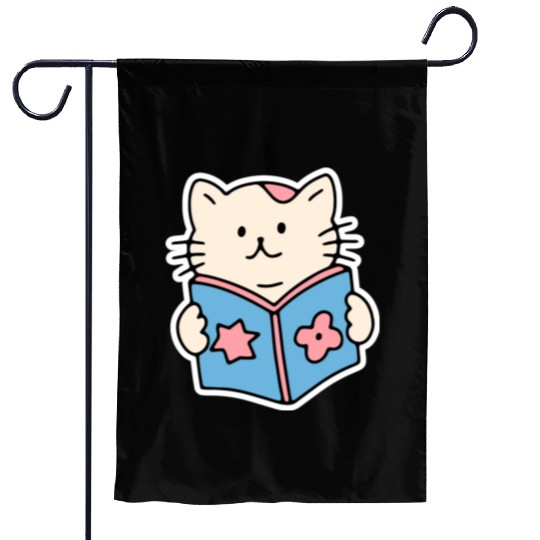 book aesthetic Garden Flags