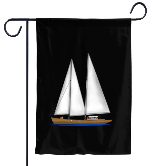 Sailing Key Largo Florida Keys Beach Sunset Garden Flags