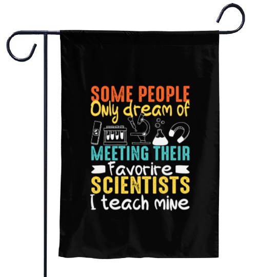 Science Teacher Garden Flags