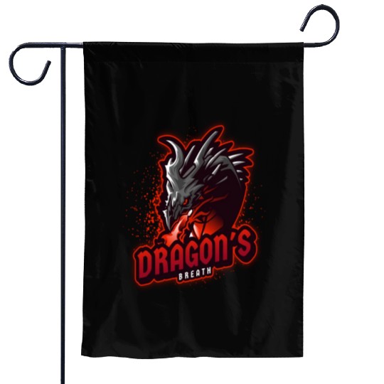 Dragon T ShirtDragon s Breath Garden Flags
