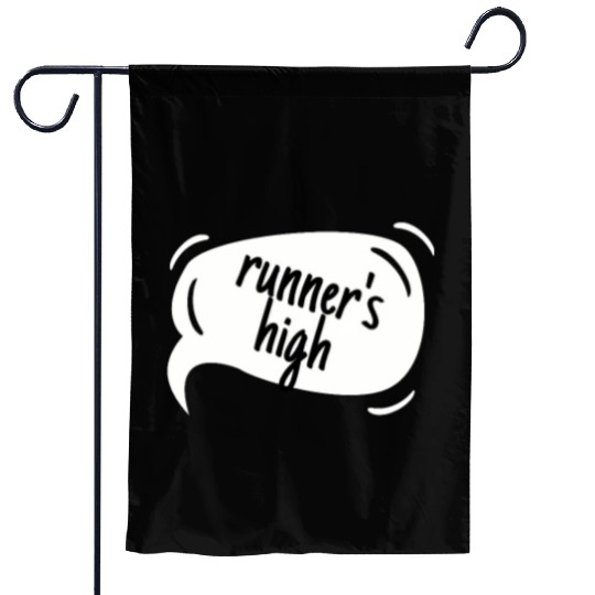 High School Running Garden Flags, Runnerâs High, Unis