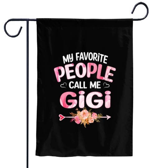 My People Call Me Gigi Garden Flags
