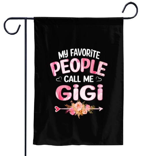 My People Call Me Gigi Garden Flags