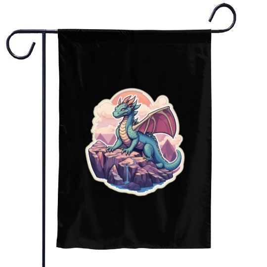 Dragon Tamer Nostalgia Garden Flags