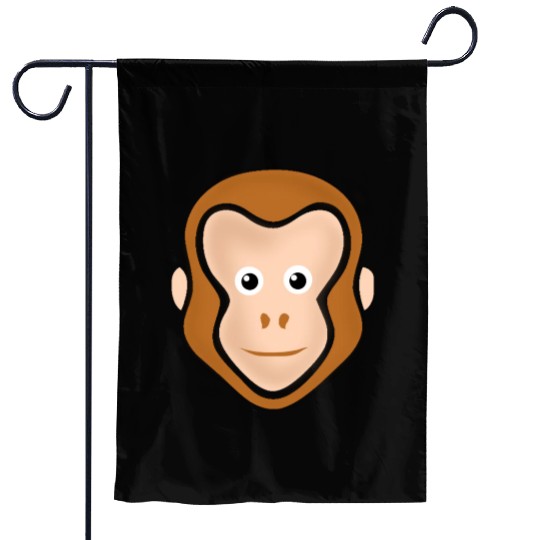 Monkey Face Adorable Garden Flags