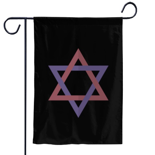Star Of David Garden Flags