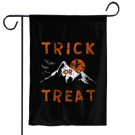 Trick Or Treat Witch Garden Flags