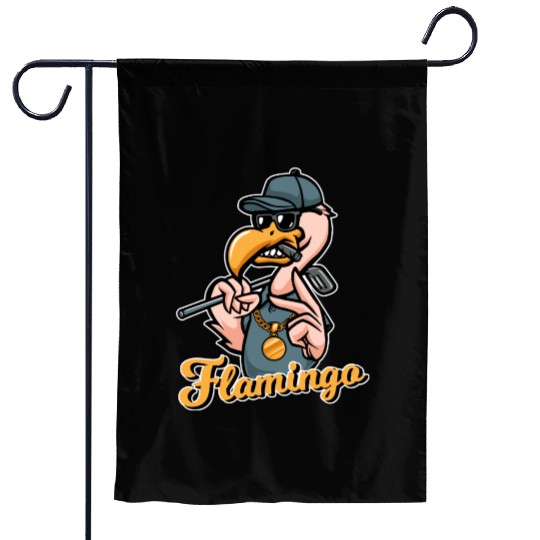 Flamingo Golf Garden Flags