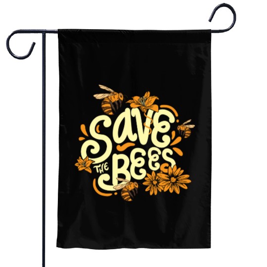 Save The Bees Beekeeper Environmentalist Garden Flags