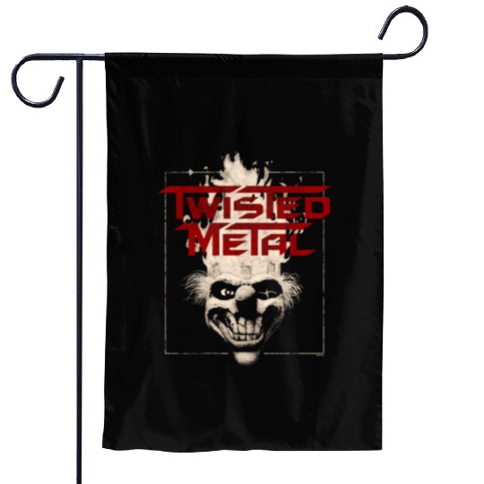 Twisted Metal Sweet Tooth Garden Flags