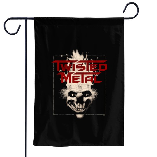Twisted Metal Sweet Tooth Garden Flags