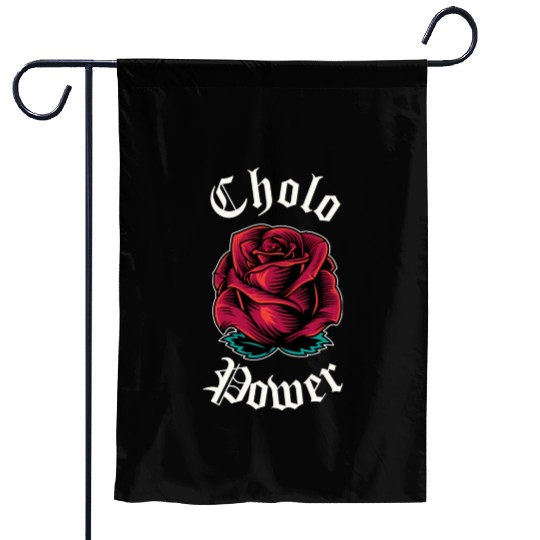 Cholo Power Mecan Chicano Cholo For Cholo Garden Flags
