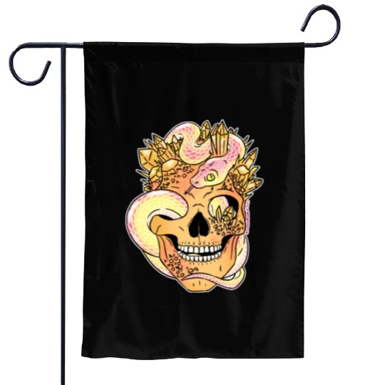 Skull Candy Garden Flags
