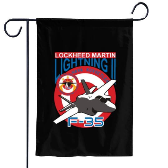 Lockheed Martin F 35 Garden Flags