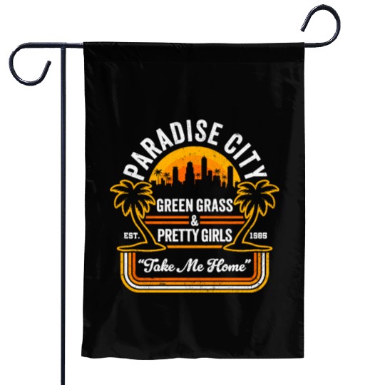 Funny 80's Classic Rock Parody: Paradise City Garden Flags