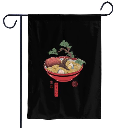 Ramen Garden Flags