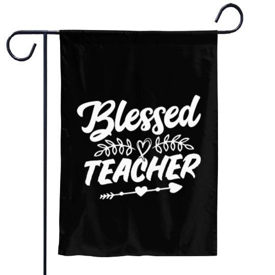 Blessed Teacher Garden Flags