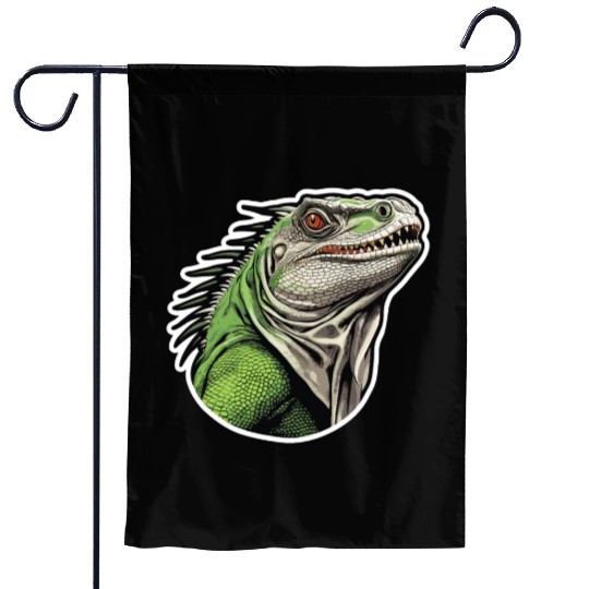 Iguana - Enchanted Wilderness Garden Flags