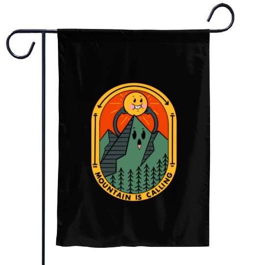 Mountain Is Calling Garden Flags