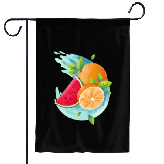 Natural food Garden Flags
