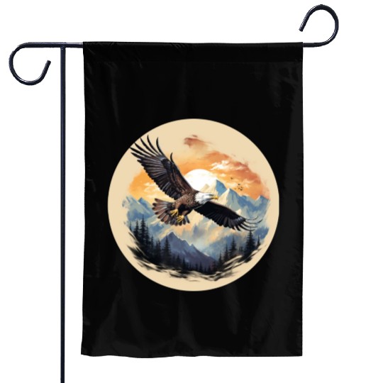 Bald Eagle as America's Symbol Garden Flags